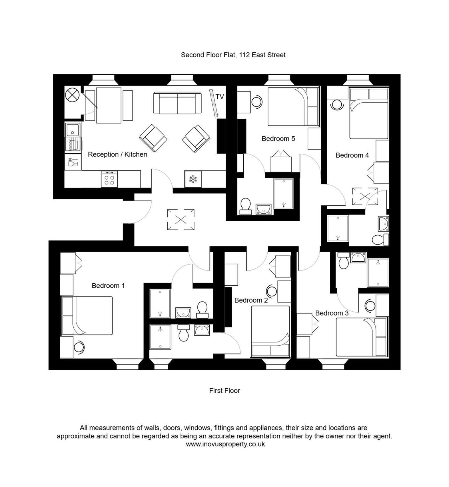 Apartment Stylish-5bed-5bath-freeparking-by Fabaccommodation